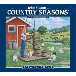 Sloane, John John Sloane's Country Seasons® 2026 Deluxe Wall Calendar: 40th Anniversary Ed. Sloane, John John Sloane's Country Seasons® 2026 Deluxe Wall Calendar: 40th Anniversary Ed.
