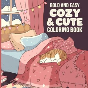 Cheia, Lua Bold and Easy Cozy & Cute Coloring Book Cheia, Lua Bold and Easy Cozy & Cute Coloring Book
