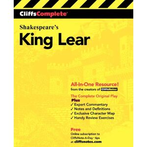 CliffsComplete Shakespeare's King Lear CliffsComplete Shakespeare's King Lear