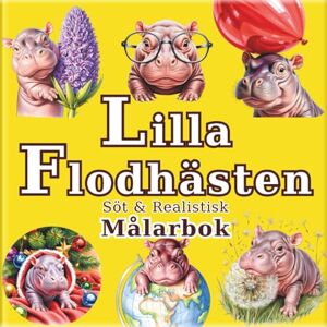 SAKI Lilla Flodhästen: Söt och Realistisk Målarbok med Dvärgflodhästar för Vuxna: 50 vackra illustrationer för en avkopplande och avstressande stund. ... djur. (Konstnärens resa till en liten värld) SAKI Lilla Flodhästen: Söt och Realistisk Målarbok med Dvärgflodhästar för Vuxna: 50 vackra illustrationer för en avkopplande och avstressande stund. ... djur. (Konstnärens resa till en liten värld)