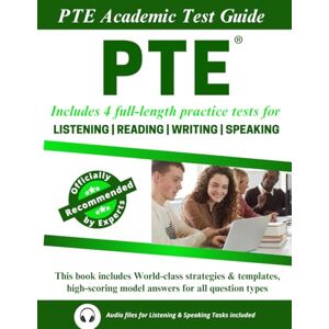 Singh, Darshan PTE Academic Test Guide: PTE exam book for comprehensive practice of Listening, reading, writing & speaking: PTE academic practice book Singh, Darshan PTE Academic Test Guide: PTE exam book for comprehensive practice of Listening, reading, writing & speaking: PTE academic practice book