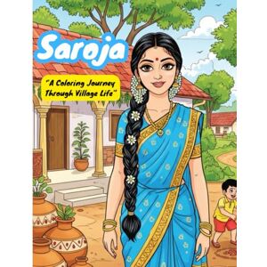 Designs, VUKE Saroja A Coloring Journey Through Village Life Designs, VUKE Saroja A Coloring Journey Through Village Life