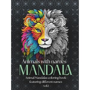 Dodo, Dreamy Animals with names MANDALA: Animal Mandalas coloring book featuring different dog names vol.1 Dodo, Dreamy Animals with names MANDALA: Animal Mandalas coloring book featuring different dog names vol.1