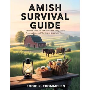 K. Trommelen, Eddie AMISH SURVIVAL GUIDE: Timeless Skills for Self-Sufficient Living, Food Preservation, and Thriving in Uncertain Times K. Trommelen, Eddie AMISH SURVIVAL GUIDE: Timeless Skills for Self-Sufficient Living, Food Preservation, and Thriving in Uncertain Times