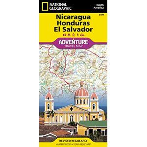 National Geographic Maps Nicaragua, Honduras & El Salvador Map – National Geographic Adventure Map Waterproof Travel Map with Roads, Cities, Volcanoes, and National Parks: Travel Maps International Adventure Map National Geographic Maps Nicaragua, Honduras & El Salvador Map – National Geographic Adventure Map Waterproof Travel Map with Roads, Cities, Volcanoes, and National Parks: Travel Maps International Adventure Map
