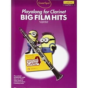 Various Guest Spot: Big Film Hits Playalong For Clarinet Various Guest Spot: Big Film Hits Playalong For Clarinet