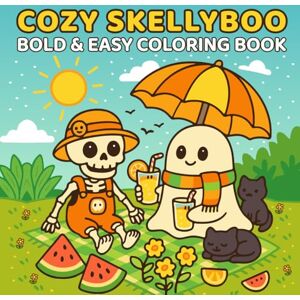 Sullivan, Daniela Cozy Skellyboo: A Spooky Summer Embodied By A Creepy Cute Coloring Book for Adults and Teens Featuring Goth Kawaii Creatures on Vacation: Perfect For Moments for Relaxation Sullivan, Daniela Cozy Skellyboo: A Spooky Summer Embodied By A Creepy Cute Coloring Book for Adults and Teens Featuring Goth Kawaii Creatures on Vacation: Perfect For Moments for Relaxation