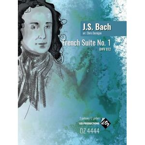 Johann Sebastian Bach French Suite No. 1, BWV 812. Guitar Duet. Book and Part(s) Johann Sebastian Bach French Suite No. 1, BWV 812. Guitar Duet. Book and Part(s)