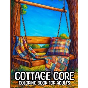 LLC, Inkwell Press Publications COZY COTTAGE CORE COLORING BOOK FOR ADULTS: 50 Relaxing Scenes of Rustic Cottages, Floral Gardens, and Whimsical Countryside Aesthetics LLC, Inkwell Press Publications COZY COTTAGE CORE COLORING BOOK FOR ADULTS: 50 Relaxing Scenes of Rustic Cottages, Floral Gardens, and Whimsical Countryside Aesthetics