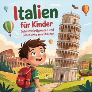 Rollber, Lena Italien für Kinder – Sehenswürdigkeiten und Geschichten zum Staunen: Ein Vorlesebuch über berühmte Orte und spannende Geschichten – kindgerecht erklärt für Kinder von 4 bis 7 Jahren Rollber, Lena Italien für Kinder – Sehenswürdigkeiten und Geschichten zum Staunen: Ein Vorlesebuch über berühmte Orte und spannende Geschichten – kindgerecht erklärt für Kinder von 4 bis 7 Jahren