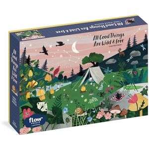 van der Hulst, Astrid All Good Things Are Wild and Free 1,000-Piece Puzzle (Flow) Adults Families Picture Quote Mindfulness Gift: 1000 Pieces (Workman Jigsaw Puzzles) van der Hulst, Astrid All Good Things Are Wild and Free 1,000-Piece Puzzle (Flow) Adults Families Picture Quote Mindfulness Gift: 1000 Pieces (Workman Jigsaw Puzzles)