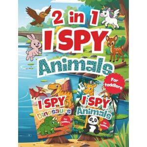 Editorial, Pandora I Spy Animals 2-in-1: A Fun Search and Find Book for Kids and Toddlers Includes I Spy Dinosaurs Preschool Learning and Activity Game Boys and Girls Ages 2-5 (I Spy Books for Toddlers) Editorial, Pandora I Spy Animals 2-in-1: A Fun Search and Find Book for Kids and Toddlers Includes I Spy Dinosaurs Preschool Learning and Activity Game Boys and Girls Ages 2-5 (I Spy Books for Toddlers)