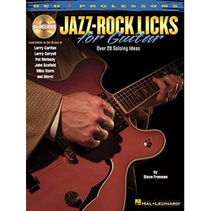 Various Reh Pro Licks Jazz-Rock Licks For Guitar With Tab Book/Cd (REH Pro Lessons) Various Reh Pro Licks Jazz-Rock Licks For Guitar With Tab Book/Cd (REH Pro Lessons)