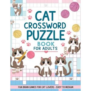 jazz Cat Crossword Puzzle Book for Adults: Brain Boosting Word Challenges for Cat Lovers jazz Cat Crossword Puzzle Book for Adults: Brain Boosting Word Challenges for Cat Lovers