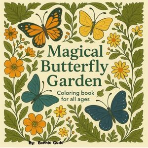 Gude, Bonnie Magical Butterfly Garden: Luxurious coloring book for all ages Gude, Bonnie Magical Butterfly Garden: Luxurious coloring book for all ages