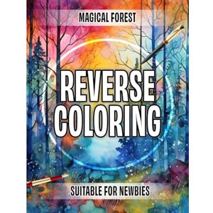 Vouch Comics Forest Reverse Coloring: Use Your Pens to Draw The Lines Watercolor Tree Splashes to Help You Relax and De-Stress (Reverse Coloring Collection) Vouch Comics Forest Reverse Coloring: Use Your Pens to Draw The Lines Watercolor Tree Splashes to Help You Relax and De-Stress (Reverse Coloring Collection)