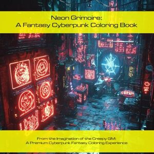 Parsons, Andrew Neon Grimoire: Fantasy Cyberpunk Coloring Book: A Cyberpunk Fantasy Art Collection by Creepy GM (Creepy Compendium Coloring Books) Parsons, Andrew Neon Grimoire: Fantasy Cyberpunk Coloring Book: A Cyberpunk Fantasy Art Collection by Creepy GM (Creepy Compendium Coloring Books)