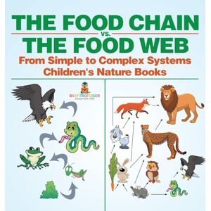 Baby Professor The Food Chain vs. The Food Web From Simple to Complex Systems Children's Nature Books Baby Professor The Food Chain vs. The Food Web From Simple to Complex Systems Children's Nature Books