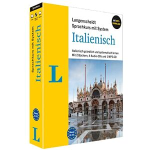 Langenscheidt Sprachkurs mit System Italienisch: Italienisch gründlich und systematisch lernen. Mit 2 Büchern, 4-Audio-CDs, 1 MP3-CD und MP3-Download Langenscheidt Sprachkurs mit System Italienisch: Italienisch gründlich und systematisch lernen. Mit 2 Büchern, 4-Audio-CDs, 1 MP3-CD und MP3-Download