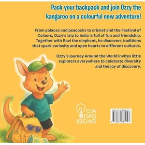 Quaglio, Roberta Ozzy's Journey to India: A Kangaroo Adventure: 2 (Ozzy's Journey Around the World) Quaglio, Roberta Ozzy's Journey to India: A Kangaroo Adventure: 2 (Ozzy's Journey Around the World)
