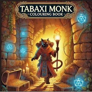 Brightwood, Vivienne Tabaxi Monk Colouring Book: A D&D inspired feline adventure Brightwood, Vivienne Tabaxi Monk Colouring Book: A D&D inspired feline adventure