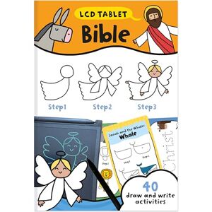 North Parade Publishing Children's LCD Tablet and Flashcards Learn To Draw Bible Stories North Parade Publishing Children's LCD Tablet and Flashcards Learn To Draw Bible Stories