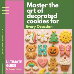 M, Saris Master the Art of Decorated Cookies: The Ultimate Guide to Royal Icing for Every Occasion – Techniques, Templates & Tips for Beginners M, Saris Master the Art of Decorated Cookies: The Ultimate Guide to Royal Icing for Every Occasion – Techniques, Templates & Tips for Beginners