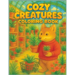 Pie, Angie Cozy Creatures Coloring Book: 50 Cute and Cozy Coloring Pages That Range From Easy To Advanced For Relaxation and Fun For All Ages Pie, Angie Cozy Creatures Coloring Book: 50 Cute and Cozy Coloring Pages That Range From Easy To Advanced For Relaxation and Fun For All Ages