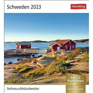 Harenberg Sweden Longing Calendar 2023: Weekly Calendar with 53 Postcards Harenberg Sweden Longing Calendar 2023: Weekly Calendar with 53 Postcards
