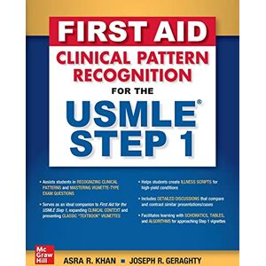 Khan, Asra R. First Aid Clinical Pattern Recognition for the USMLE Step 1 Khan, Asra R. First Aid Clinical Pattern Recognition for the USMLE Step 1