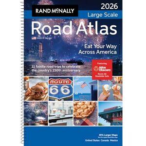 Rand McNally 2026 Large Scale Road Atlas (Large Print): Lsra ( Large Scale Road Atlas USA) Rand McNally 2026 Large Scale Road Atlas (Large Print): Lsra ( Large Scale Road Atlas USA)