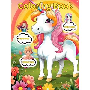 rabih Unicorns, Mermaids & Princesses Big Coloring Book – Creative Fun for Girls Ages 4–8 (100 Pages): Give your child the joy of creativity and let their ... shine with this magical coloring adventure! rabih Unicorns, Mermaids & Princesses Big Coloring Book – Creative Fun for Girls Ages 4–8 (100 Pages): Give your child the joy of creativity and let their ... shine with this magical coloring adventure!