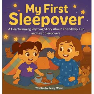 Wood, Jenny My First Sleepover: A Heartwarming Rhyming Story About Friendship, Fun, And First Sleepovers Wood, Jenny My First Sleepover: A Heartwarming Rhyming Story About Friendship, Fun, And First Sleepovers
