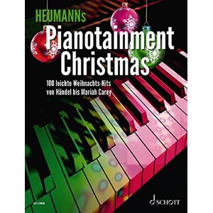 Heumann 's Pianotainment Christmas Vol.3 100 easy Christmas Hits (from Handel to Mariah Carey) piano songbook very easy to easy (sheet music) ... to Mariah Carey. piano. Recueil de chansons. Heumann 's Pianotainment Christmas Vol.3 100 easy Christmas Hits (from Handel to Mariah Carey) piano songbook very easy to easy (sheet music) ... to Mariah Carey. piano. Recueil de chansons.