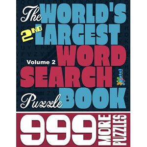 Books, Patel Puzzle The World's 2nd Largest Word Search Puzzle Book: 999 More Puzzles (Vol. 2) Books, Patel Puzzle The World's 2nd Largest Word Search Puzzle Book: 999 More Puzzles (Vol. 2)