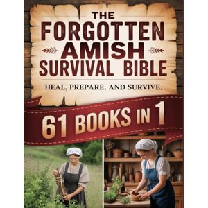 MARLES, SARAH The Forgotten Amish Survival Bible: Escape the Collapse of Modern Life and Reclaim True Freedom 2,500+ Amish Remedies, Crisis Skills, Off-Grid ... Forgotten Wisdom to Heal, Survive, and Thrive MARLES, SARAH The Forgotten Amish Survival Bible: Escape the Collapse of Modern Life and Reclaim True Freedom 2,500+ Amish Remedies, Crisis Skills, Off-Grid ... Forgotten Wisdom to Heal, Survive, and Thrive