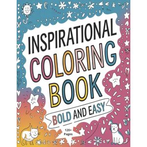Jerling, Lerika Inspirational Coloring Book Bold and Easy Jerling, Lerika Inspirational Coloring Book Bold and Easy