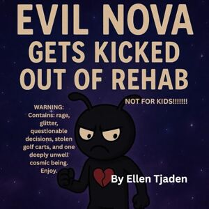 Tjaden, Ellen Evil Nova Gets Kicked Out of Rehab: A Cosmic Tale of Relapse, Rage, and Self-Discovery (Evil Nova's Cosmic Chaos Series (NOT FOR KIDS) YOU'VE BEEN WARNED) Tjaden, Ellen Evil Nova Gets Kicked Out of Rehab: A Cosmic Tale of Relapse, Rage, and Self-Discovery (Evil Nova's Cosmic Chaos Series (NOT FOR KIDS) YOU'VE BEEN WARNED)