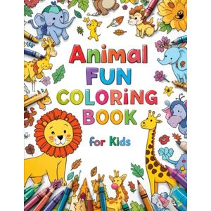 K, Mrs Parvatha G Animal Fun Coloring Book for Kids Ages 3-6": Easy, and Cute Animals to Color – Lions, Elephants, Monkeys & More! K, Mrs Parvatha G Animal Fun Coloring Book for Kids Ages 3-6": Easy, and Cute Animals to Color – Lions, Elephants, Monkeys & More!