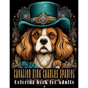 Palette, Inner Peace Cavalier King Charles Spaniel Coloring Book for Adults: Relaxing Designs Featuring Cute Spaniels for Stress Relief and Creative Enjoyment Palette, Inner Peace Cavalier King Charles Spaniel Coloring Book for Adults: Relaxing Designs Featuring Cute Spaniels for Stress Relief and Creative Enjoyment