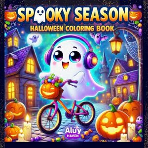 Haven, Aluy Spooky Season: Kawaii Halloween Coloring Book for Kids Ages 4–8 & Teens — Wonderful Halloween Gift for Kids with Cute Monsters, Ghosts, Pumpkins, ... Gift Book (Bold & Easy Coloring Books) Haven, Aluy Spooky Season: Kawaii Halloween Coloring Book for Kids Ages 4–8 & Teens — Wonderful Halloween Gift for Kids with Cute Monsters, Ghosts, Pumpkins, ... Gift Book (Bold & Easy Coloring Books)