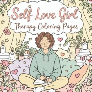 Sohns, Oliver Self Love Girl Therapy Coloring Pages: Find calm, mindfulness, and inspiration with every stroke. This uplifting coloring book invites you to celebrate self-love and reconnect with your inner peace. Sohns, Oliver Self Love Girl Therapy Coloring Pages: Find calm, mindfulness, and inspiration with every stroke. This uplifting coloring book invites you to celebrate self-love and reconnect with your inner peace.