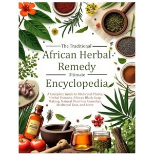 Olatunji, Jabari The Traditional African Herbal Remedy Ultimate Encyclopedia: A Complete Guide to Medicinal Plants, Herbal Extracts, African Black Soap Making, Natural Diarrhea Remedies, Medicinal Teas, and More Olatunji, Jabari The Traditional African Herbal Remedy Ultimate Encyclopedia: A Complete Guide to Medicinal Plants, Herbal Extracts, African Black Soap Making, Natural Diarrhea Remedies, Medicinal Teas, and More