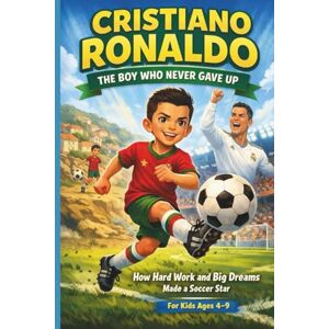 JUNIOR, WAXMAN CRISTIANO RONALDO THE BOY WHO NEVER GAVE UP: How Hard Work and Big Dreams Made a Soccer Star For Kids Ages 4-9 JUNIOR, WAXMAN CRISTIANO RONALDO THE BOY WHO NEVER GAVE UP: How Hard Work and Big Dreams Made a Soccer Star For Kids Ages 4-9