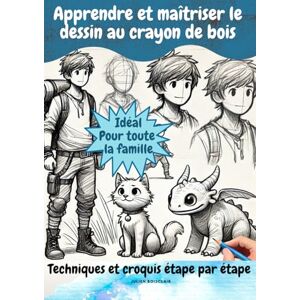 Boisclair, Julien Apprendre et maitriser le dessin au crayon de bois " Techniques et croquis étape par étape: Idéal pour les débutants : 30 projets pour maîtriser l’art du dessin au crayon de bois (papier ) Boisclair, Julien Apprendre et maitriser le dessin au crayon de bois " Techniques et croquis étape par étape: Idéal pour les débutants : 30 projets pour maîtriser l’art du dessin au crayon de bois (papier )