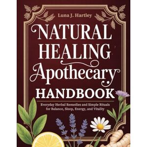 Hartley, Luna J. The Natural Healing Apothecary Handbook: Everyday Herbal Remedies and Simple Rituals for Balance, Sleep, Energy, and Vitality Hartley, Luna J. The Natural Healing Apothecary Handbook: Everyday Herbal Remedies and Simple Rituals for Balance, Sleep, Energy, and Vitality