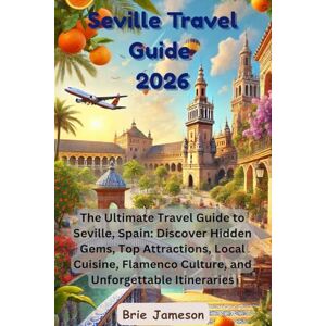 Jameson, Brie Seville Travel Guide 2026: The Ultimate Travel Guide to Seville, Spain: Discover Hidden Gems, Top Attractions, Local Cuisine, Flamenco Culture, and Unforgettable Itineraries Jameson, Brie Seville Travel Guide 2026: The Ultimate Travel Guide to Seville, Spain: Discover Hidden Gems, Top Attractions, Local Cuisine, Flamenco Culture, and Unforgettable Itineraries