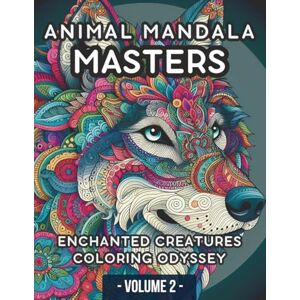 Creative Labs Animal Mandala Masters: The Ultimate Creative Experience Enchanted Creatures Coloring Odyssey_VOL.2: 65+ Mythical Patterns for Adults & Kids – ... Art Therapy, Stress Relief & Mindful Escape Creative Labs Animal Mandala Masters: The Ultimate Creative Experience Enchanted Creatures Coloring Odyssey_VOL.2: 65+ Mythical Patterns for Adults & Kids – ... Art Therapy, Stress Relief & Mindful Escape