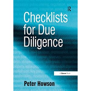 Howson, Peter Checklists for Due Diligence Howson, Peter Checklists for Due Diligence