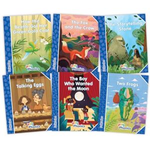Van-Pottelsberghe, Louise Jolly Phonics Folktales Blue Readers (Level 4) Complete Set (1-6): in Precursive Letters (British English edition) Van-Pottelsberghe, Louise Jolly Phonics Folktales Blue Readers (Level 4) Complete Set (1-6): in Precursive Letters (British English edition)